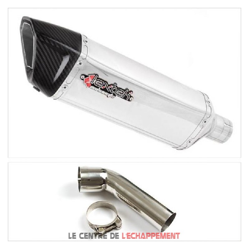 Silencieux LEXTEK SP4 Suzuki DL 1000 V-STROM 2014-2019 et DL 1050 V-STROM 2020-...