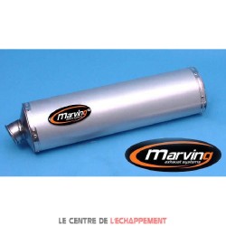 Silencieux MARVING Superline Small Ovale Ducati MONSTER 620, 800 IE, 916 S4/IE et 1000 (Pos. Haute)