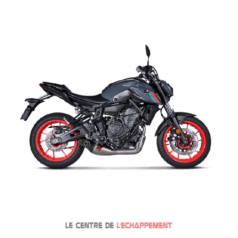 Ligne Complète AKRAPOVIC Racing Line Adapt. Yamaha MT07 2021-...