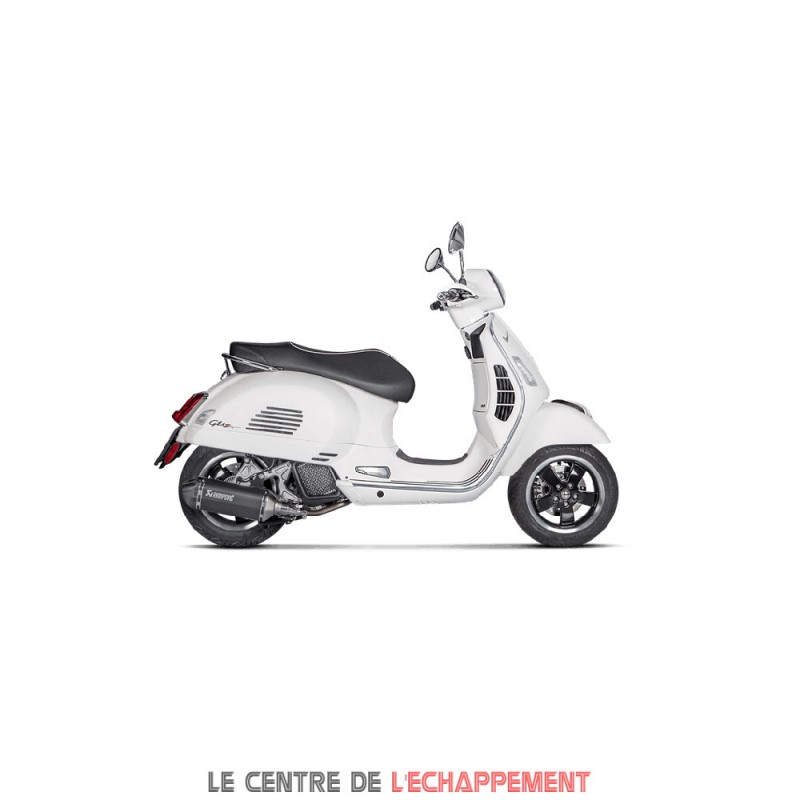 Silencieux Akrapovic Slip-on Piaggio VESPA 125 GTS SUPER IE 2021-...