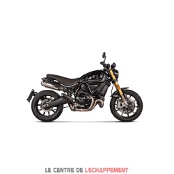 Silencieux Akrapovic Slip-On Line adapt. Ducati Scrambler 1100 2021-…