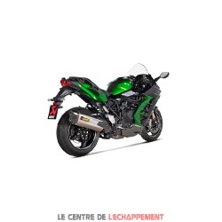 Silencieux Akrapovic Slip-On Line adapt. Kawasaki Ninja H2 SX 2021-…