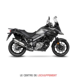 Demi Ligne LEOVINCE LV One pour Suzuki DL 650 V-STROM 2017-... Coupelle Carbone