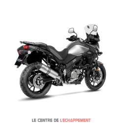 Demi Ligne LEOVINCE LV One pour Suzuki DL 650 V-STROM 2017-... Coupelle Carbone