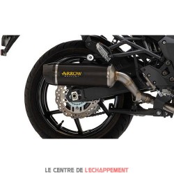 Silencieux ARROW Race Tech Kawasaki VERSYS 1000 2021-...  Coupelle Carbone