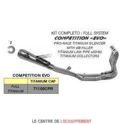 Ligne Complète ARROW PRO-RACE "Compétition EVO" pour BMW S 1000 R 2021-...