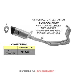 Ligne Complète ARROW Pista "Compétition" pour BMW S 1000 R 2021-...