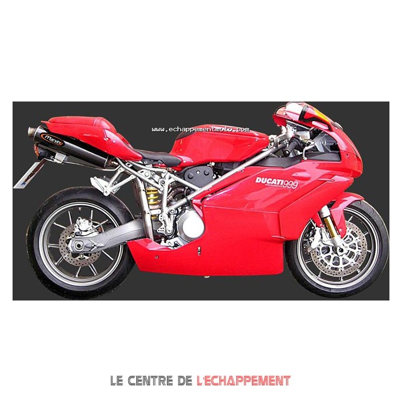 Silencieux MARVING Superline Small Ovale pour Ducati 749 R 2005-2007 et 999 R 2003-2004
