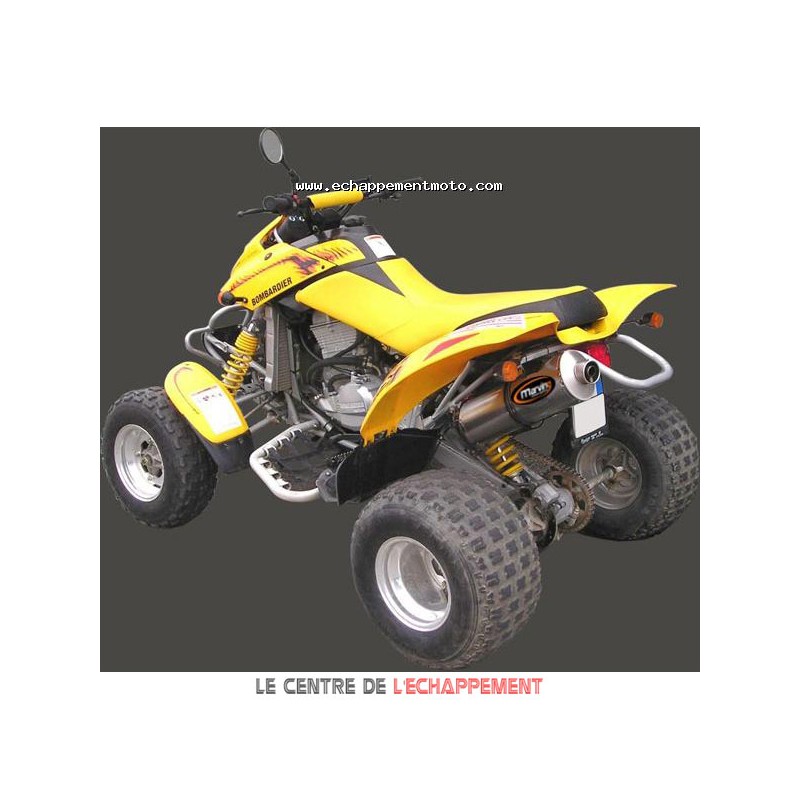 Silencieux Marving Quad Atv Line (big ovale) pour Can-Am DS 650  2002-2004