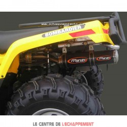 Silencieux Marving Quad Atv Line (big ovale) pour Can-Am OUTLANDER 800 2008-2016