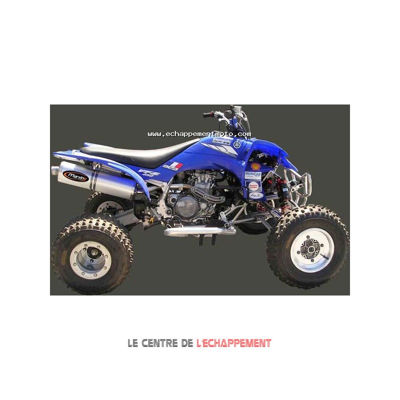 Silencieux Marving Quad Atv Line (big ovale) pour Yamaha YFM 450  2004-2008