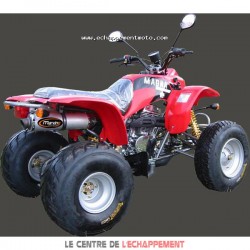 Silencieux Marving Quad Atv Line rond Ø 100 mm pour Barossa 150/170 Cheetah/250 Quaterback/Cheetah 2003-2006