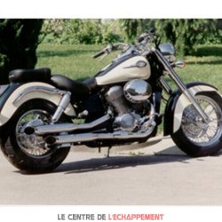 Ligne Complète Marving Legend Turn-out pour Honda VT 750 SHADOW (C2 / ACE) 1997-2001