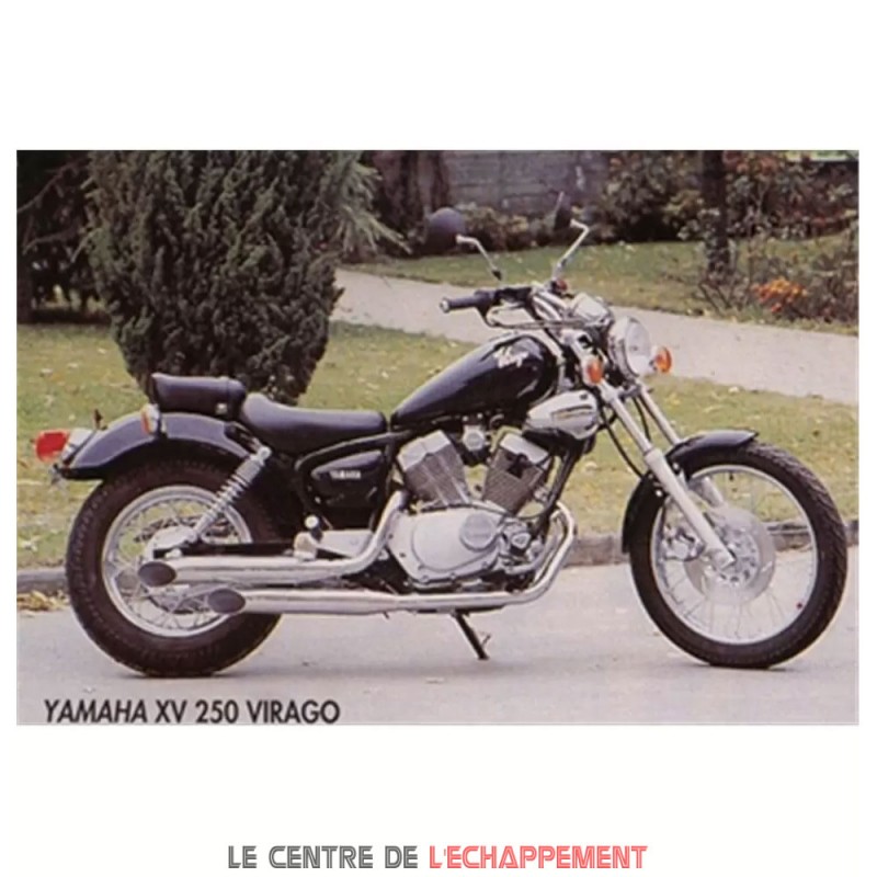Ligne Complète Marving Legend Turn-out pour Yamaha XV 125 VIRAGO 1997-2000 et XV 250 VIRAGO 1989-1999
