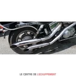 Silencieux Marving Legend Turn-out pour Yamaha XVS 650 DRAGSTAR 2004-2006