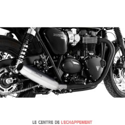 Silencieux REMUS Custom Line conique pour Triumph T 120 Bonneville 2016-...