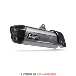 Silencieux AKRAPOVIC SLIP-ON pour Aprilia 660 Tuareg 2022-...