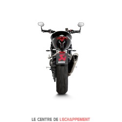 Silencieux AKRAPOVIC SLIP-ON pour Triumph Speed Triple 1200 RR / RS 2021-...