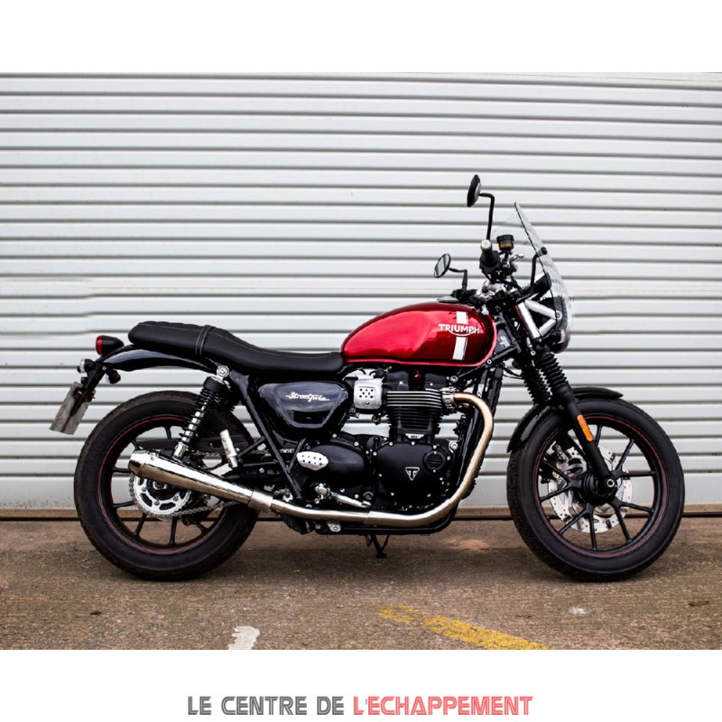 Silencieux LEXTEK AC1 Triumph BONNEVILLE T100 (865cc) 2009-2015