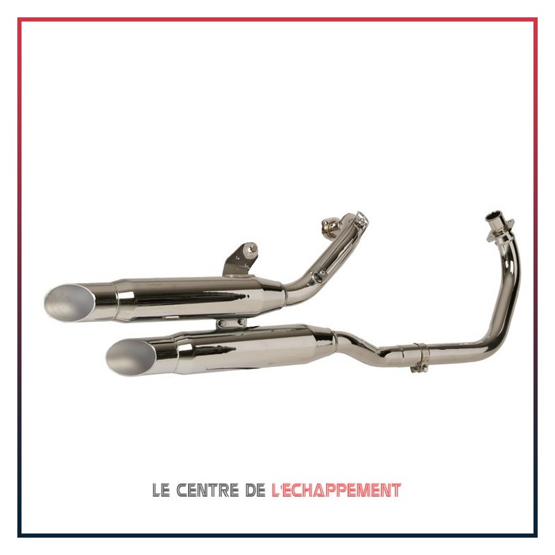 Ligne Complète MARVING CUSTOM SILENCED Honda VT 600 Shadow 1988-2000