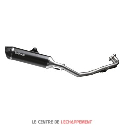 Ligne Complète LEOVINCE Nero Adapt.Yamaha T-MAX 530 (Euro4) 2017-... (coupelle carbone)(sans catalyseur)