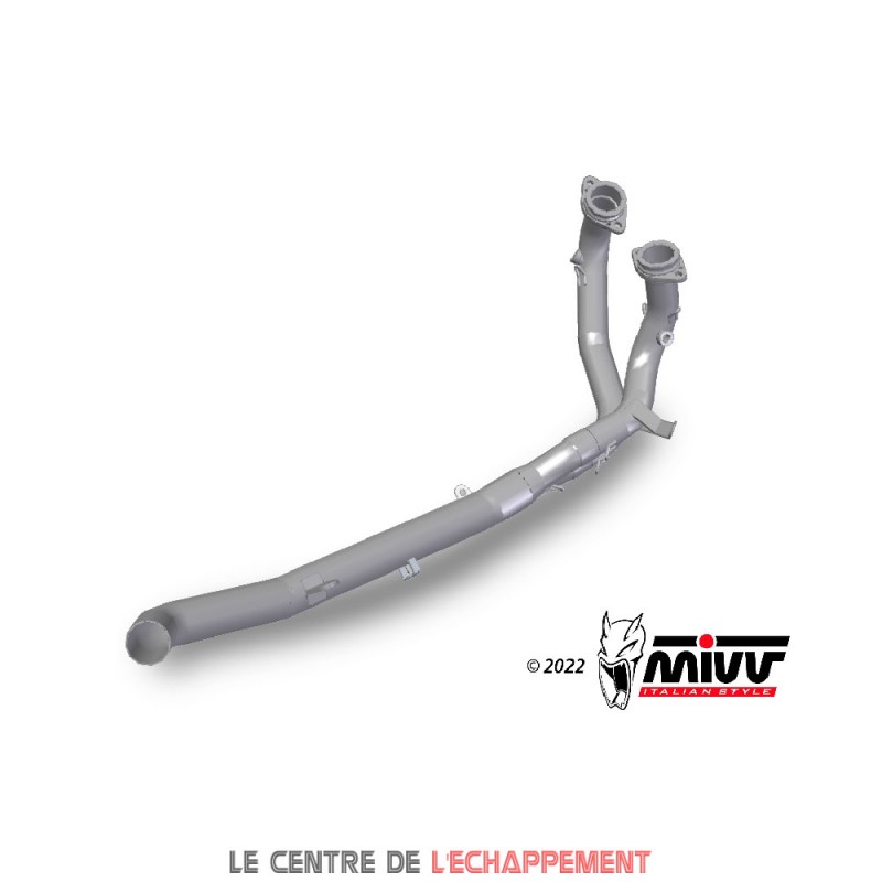 Collecteur MIVV sans catalyseur Honda CRF 1100 Africa Twin 2020-...