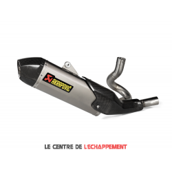 Manchon raccord sans catalyseur Akrapovic Slip-on Ducati Desert X 950 et 937 Monster