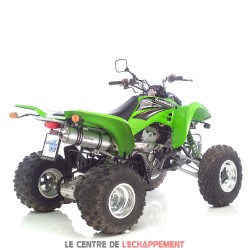 Silencieux LEOVINCE X3 Ovale KAWASAKI KFX 400 / Suzuki LTZ 400