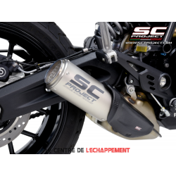 Silencieux SC Project CR-T Ducati 800 Scrambler 2023-...