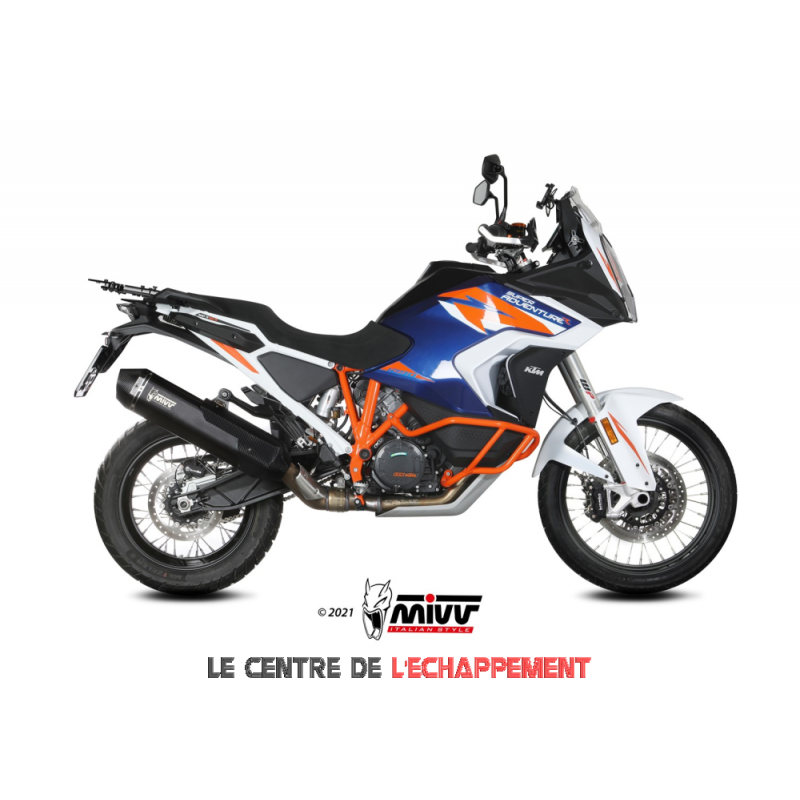 Silencieux MIVV Speed Edge (coupelle carbone) KTM 1290 Super Adventure R / S 2021-2024