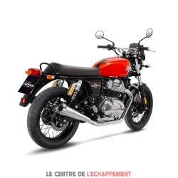 Silencieux LEOVINCE CLASSIC RACER ROYAL ENFIELD CONTINENTAL GT 650 / INTERCEPTOR 650 2019-...