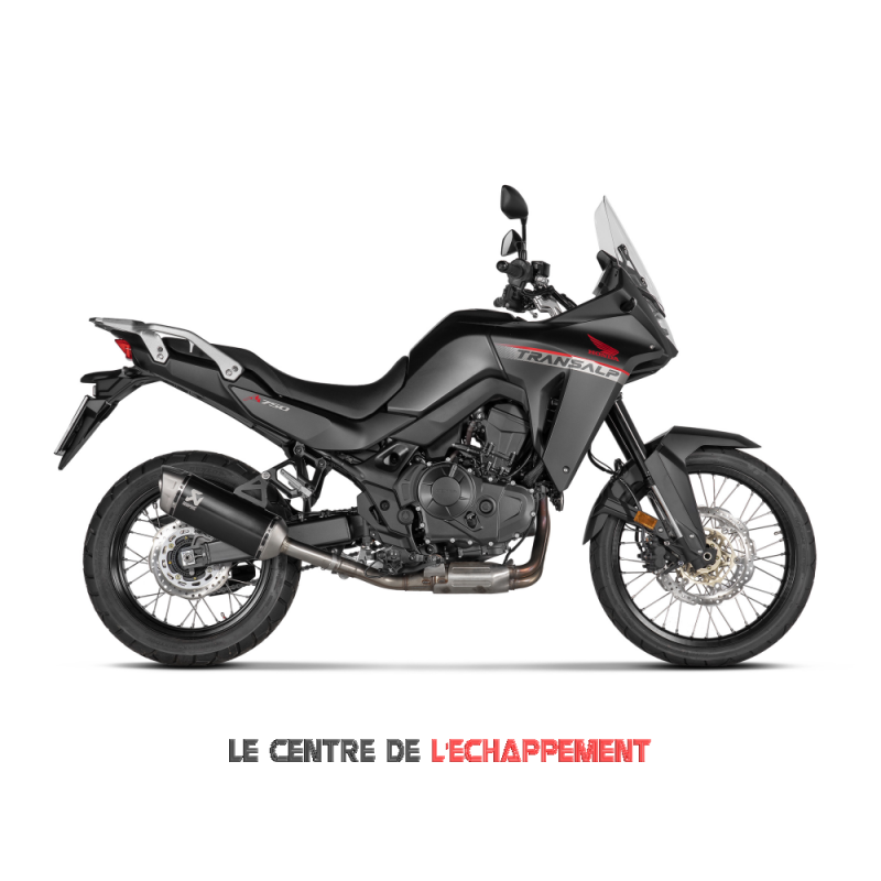 Silencieux AKRAPOVIC Slip-on Honda XL 750 Transalp 2023-...