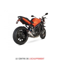 Silencieux SCORPION Serket Triumph SPEED TRIPLE 1050 2007-2010