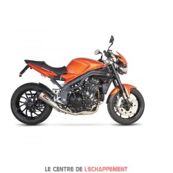 Silencieux SCORPION Serket Triumph SPEED TRIPLE 1050 2007-2010