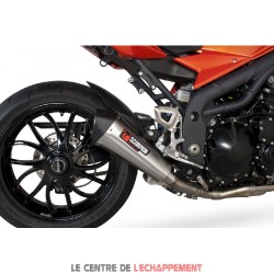 Silencieux SCORPION Serket Triumph SPEED TRIPLE 1050 2007-2010