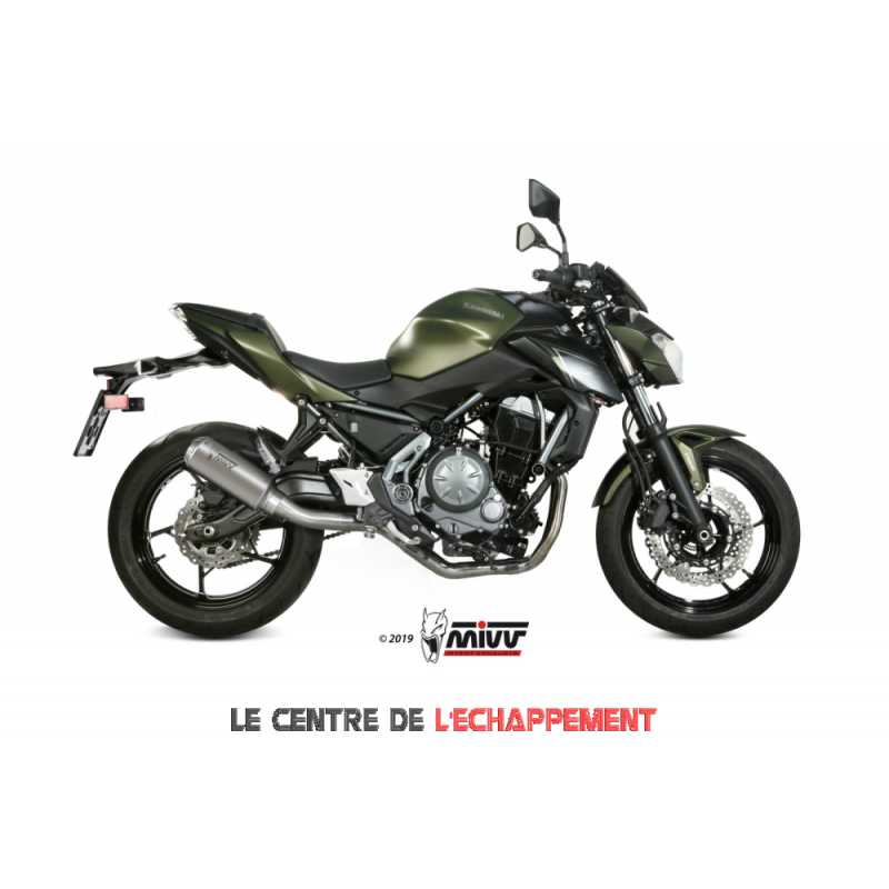 Ligne Complète MIVV MK 3 Kawasaki Ninja 650 et Z 650 2017-2023