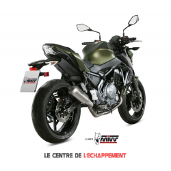 Ligne Complète MIVV MK 3 Kawasaki Ninja 650 et Z 650 2017-2023