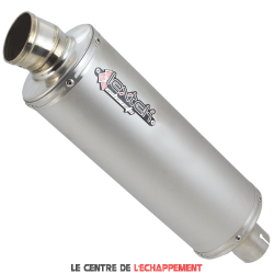 17.5 pouce Tuyau d'échappement de Moto Café Racer Avec Support Coulissant  UniverselNoir Matte SWAGX