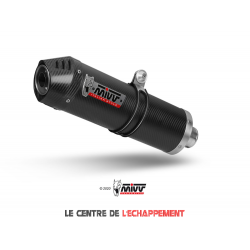 Silencieux MIVV SPORTLINE (coupelle carbone) ovale TRIUMPH TIGER SPORT 1050 2017-2021