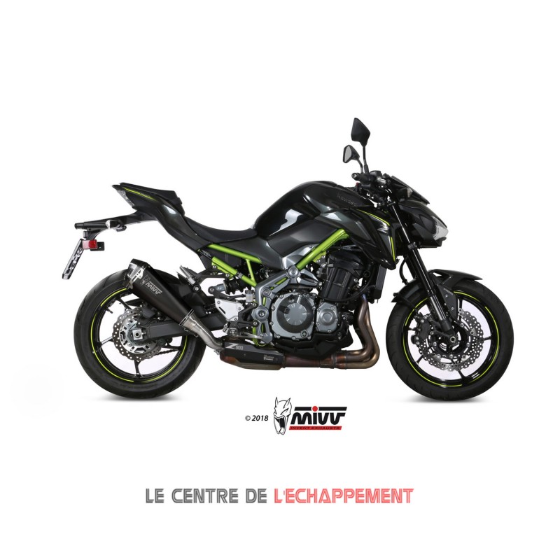 Silencieux MIVV DELTA RACE Kawasaki Z 900 2017-2019 Coupelle Carbone