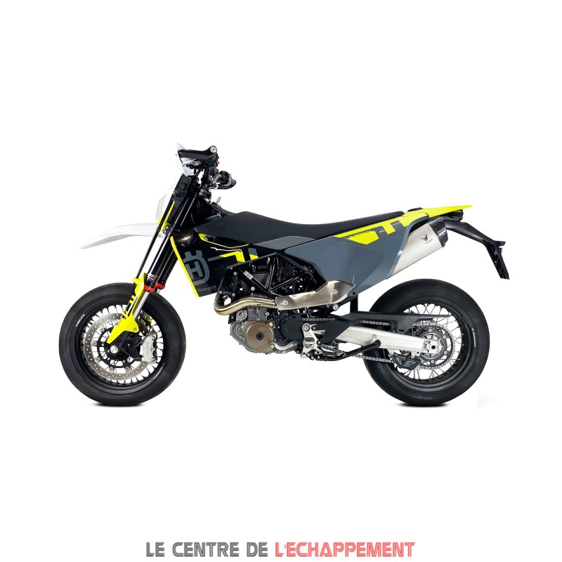 Silencieux IXRACE Desert Adapt. Husqvarna 701 Super Moto et KTM 690 SMC R