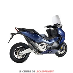 Silencieux IXRACE DCX2 Adapt. HONDA Forza 750 2021-… et X-ADV 750 2017-…