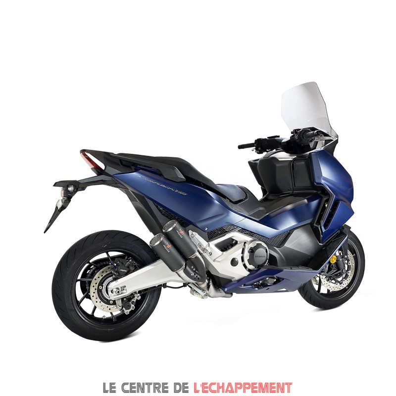 Silencieux IXRACE DCX2 Adapt. HONDA Forza 750 2021-… et X-ADV 750 2017-…