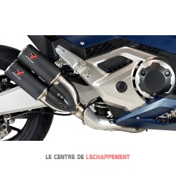 Silencieux IXRACE DCX2 Adapt. HONDA Forza 750 2021-… et X-ADV 750 2017-…