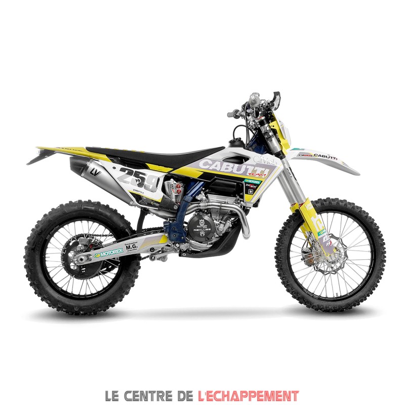 Silencieux Leovince X3 Evo Husqvarna/KTM/GAS GAS Husqvarana FE 250/350/450/501 et KTM EXC-F 250/350/450/500 2024-…