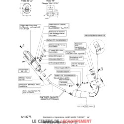 Ligne Complète Leovince X-Fight 50cc Aprilia RS 4 2011-2013