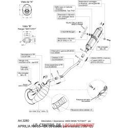 Ligne Complète Leovince X-Fight 50cc Aprilia RX / SX 2005-2015