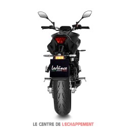 Embout de silencieux avec protection carbone Leovince Yamaha MT 07