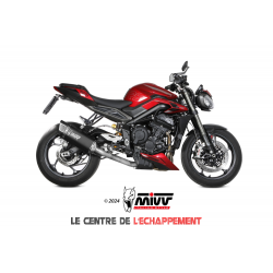 Ligne Complète MIVV SR-1 Triumph Street Triple 765 R / S / RS 2023-...