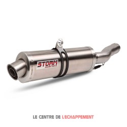 Silencieux Storm OVAL Adapt. HONDA XLV 650 TRANSALP 2005-2007